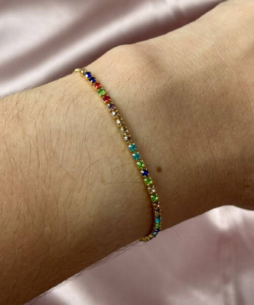 Manilla Ref: Cristales dorada